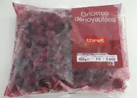Griottes dénoyautées