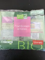 Framboises entières