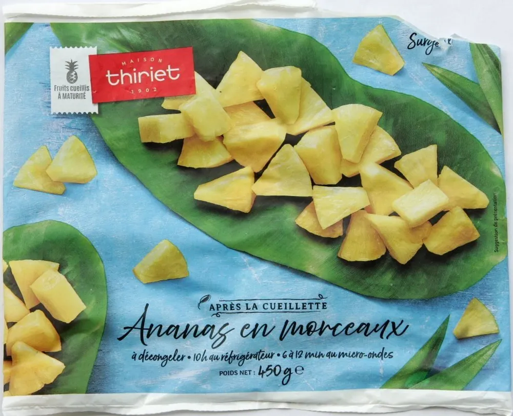 Ananas en morceaux