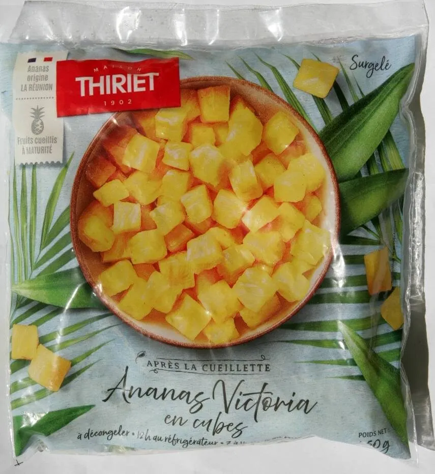 Ananas Victoria en cubes