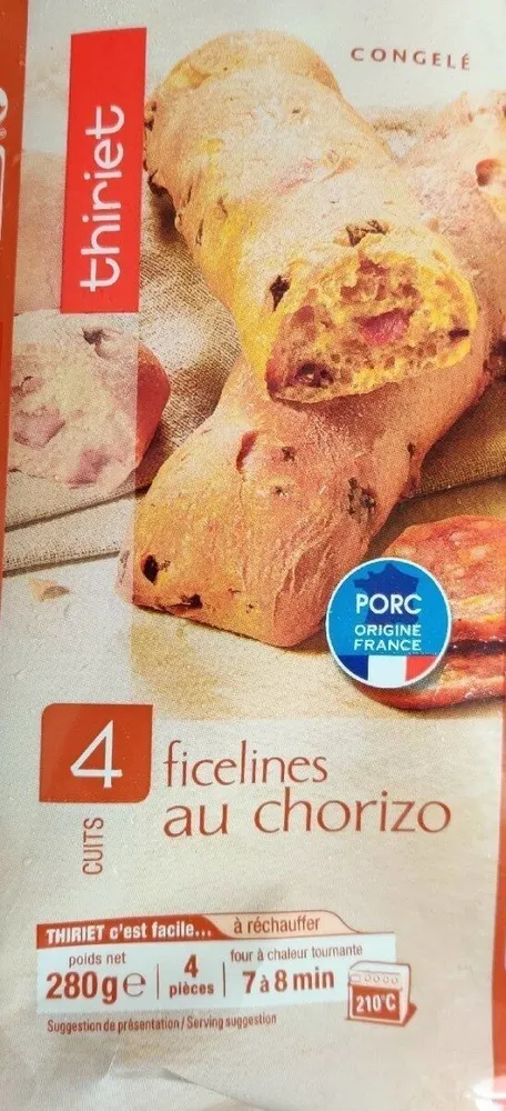 4 ficelines au chorizo