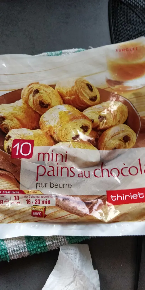 Mini pains au chocolat pur beurre