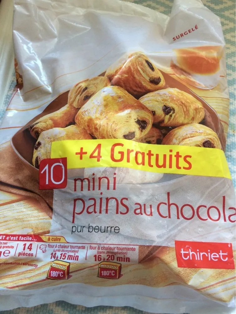 Mini pains au chocolat