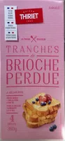 Tranches de brioche perdue