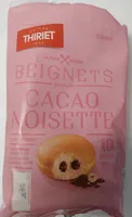 Beignets fourrés cacao noisette