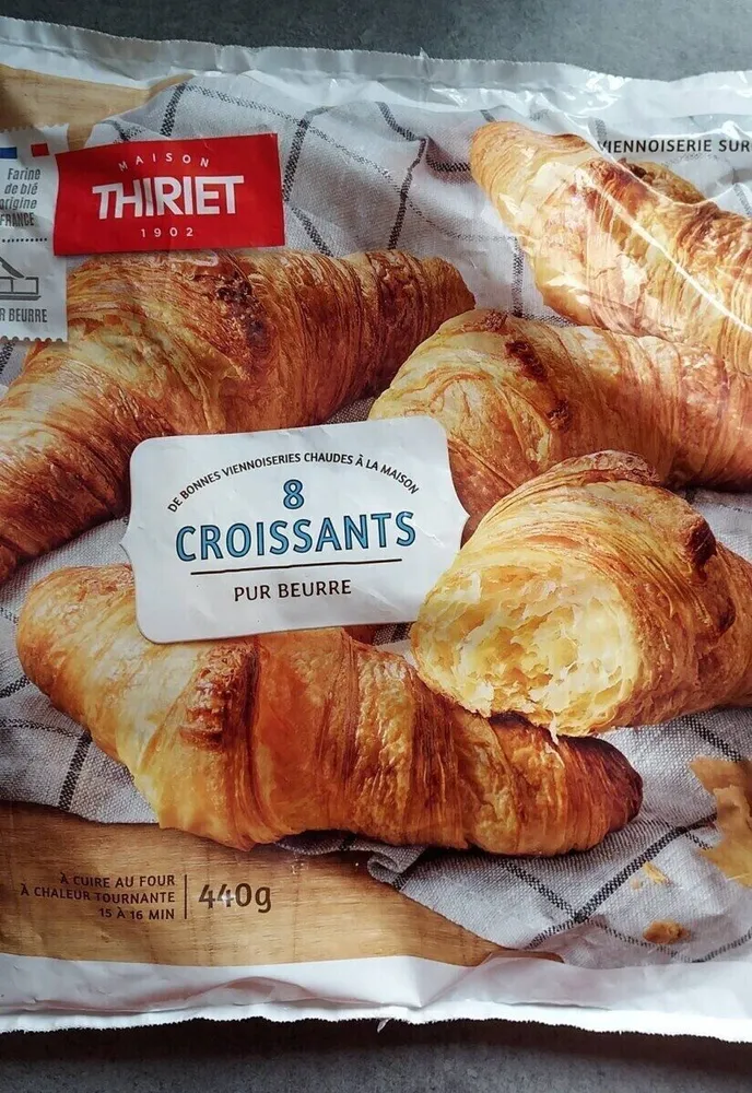 Croissants pur beurre