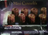 12 mini cannelés