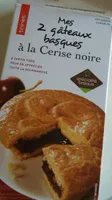 Gâteau basque à la cerise