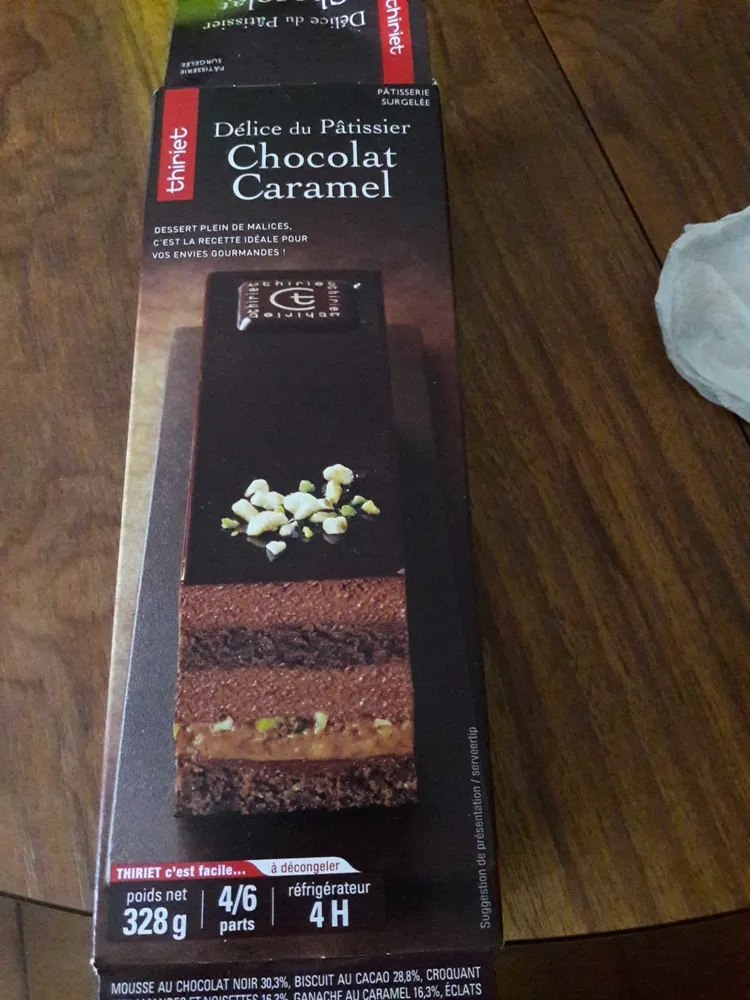 Délice du pâtissier chocolat caramel
