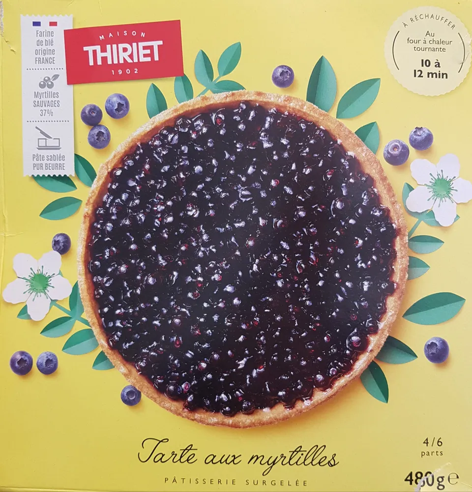 Ma Tarte aux myrtilles