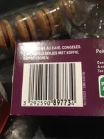 6 macarons au café
