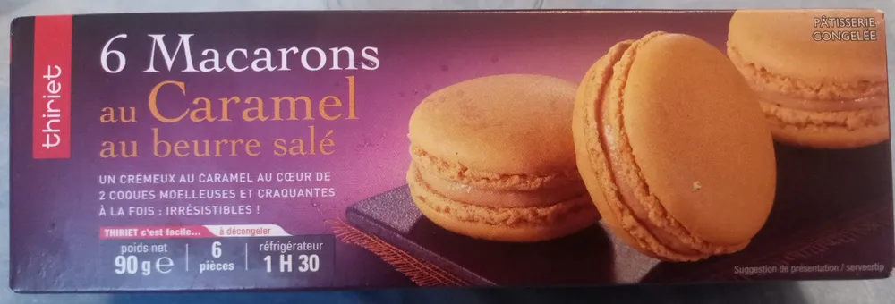 Macarons caramel
