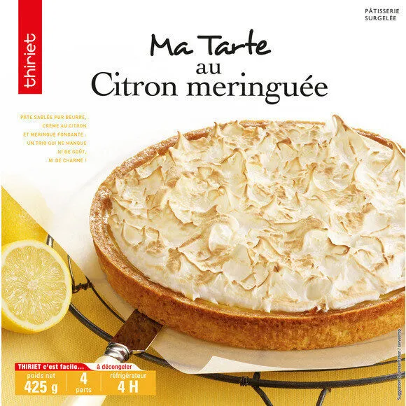 Tarte au citron meringuée