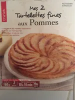 2 Tartelettes fines aux pommes