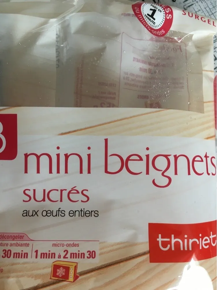 8 mini beignets sucrés