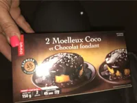 2 Moelleux Coco et Chocolat Fondant