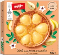 Tarte aux poires amandine