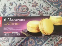 6 macarons au citron