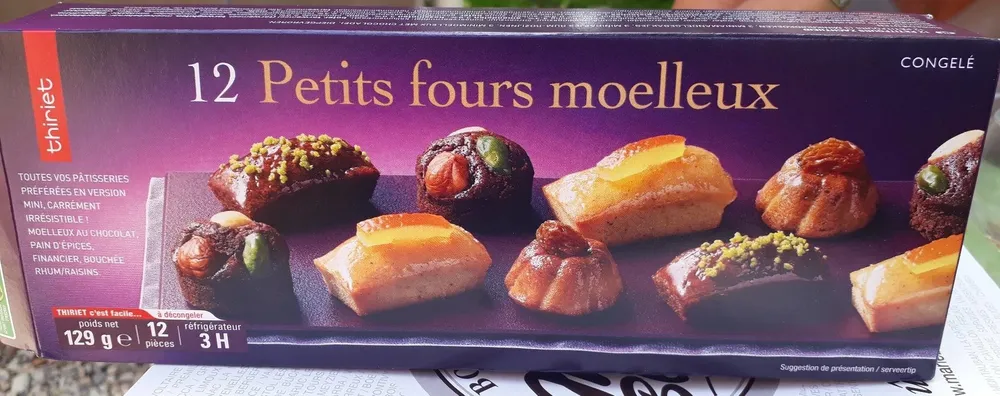12 petits fours moelleux