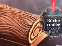 Bûche Roulée Chocolat Praliné
