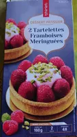 Tartelettes Framboises Meringuées