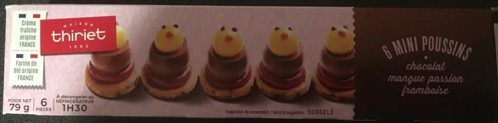 6 mini poussins