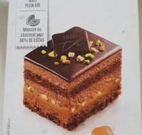 Délice pâtissier chocolat caramel