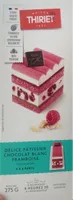 Délice patissier chocolat blanc framboise