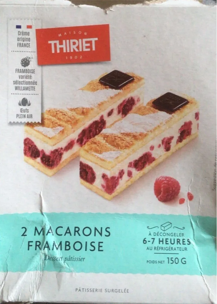 Macaron framboise