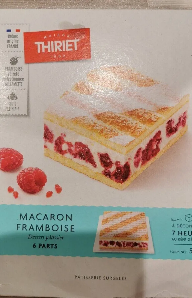 Macaron framboise