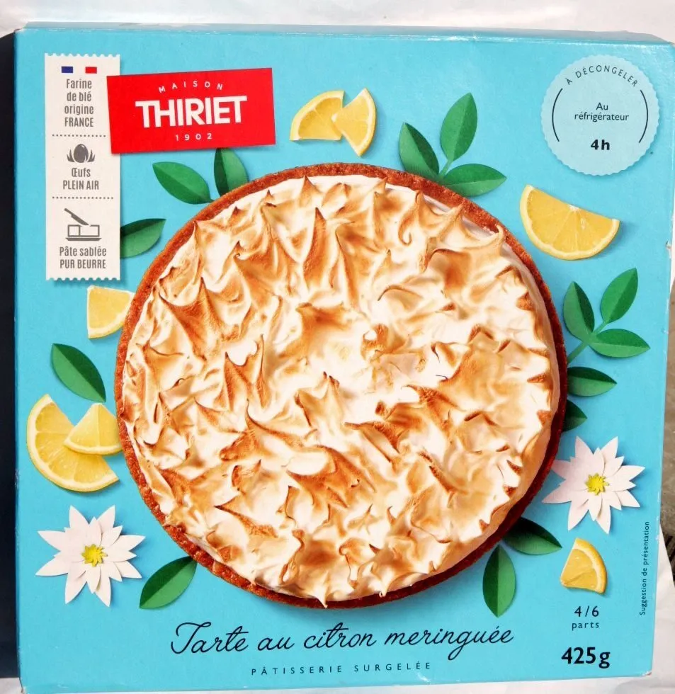 Tarte au citron meringuée