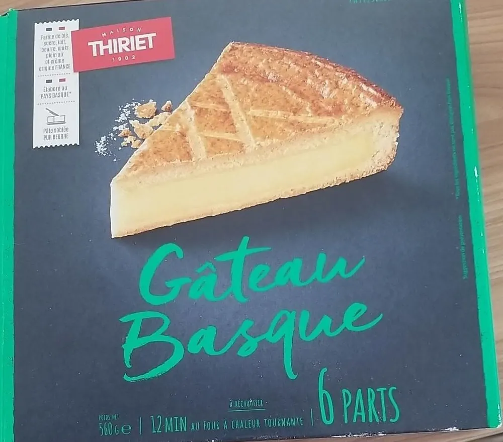 Gâteau Basque