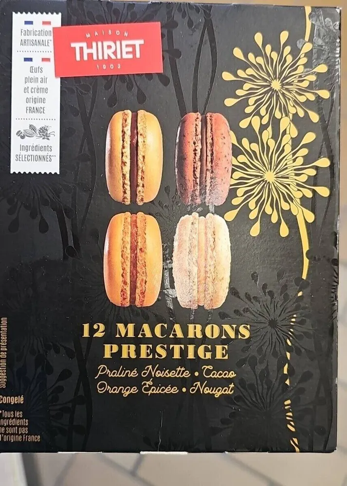 12 macarons prestige