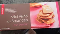 Mini pains aux amandes