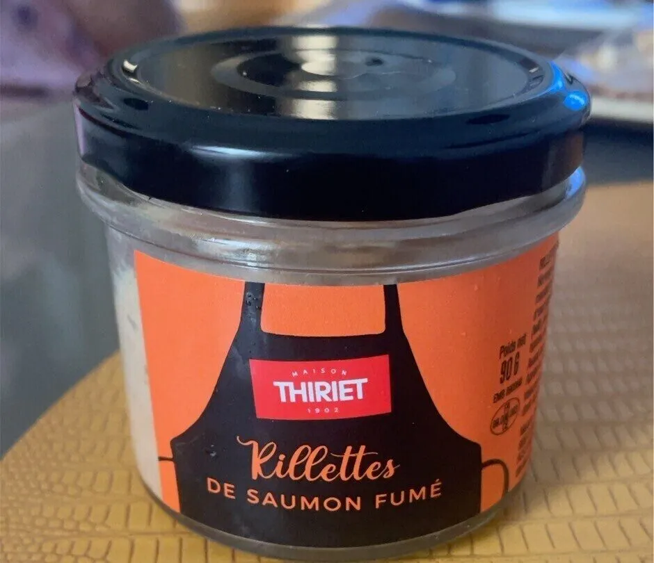 Rillettes de saumon fumé