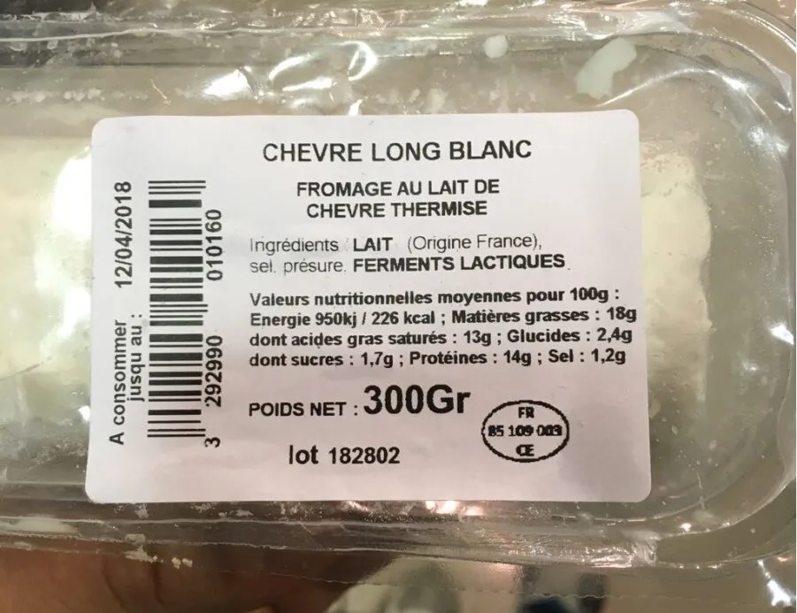 Chevre long blanc