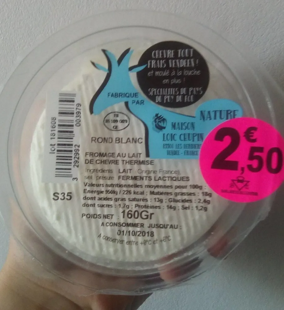 Chèvre frais vendéen
