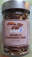 Mélange de champignons sèchès