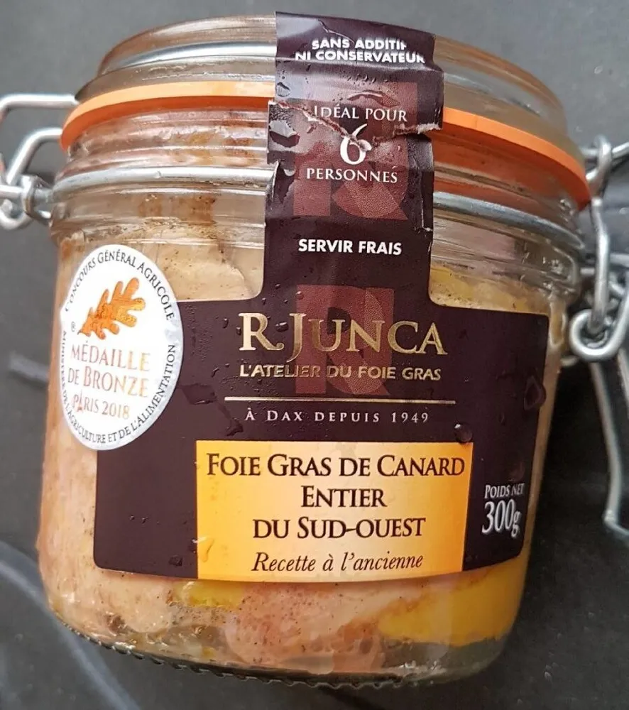 Foie gras de canard entier du Sud-Ouest