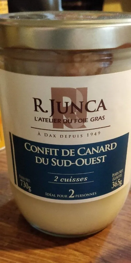 Confit de canard du sud ouest