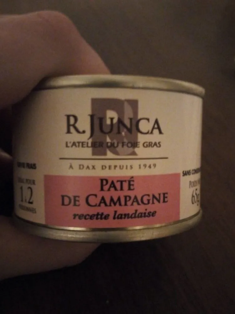 Pâtée de campagne (porc) recette landaise