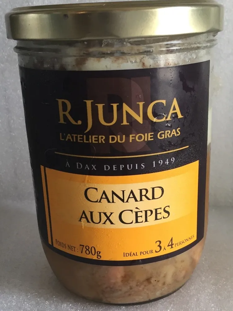Canard aux cèpes