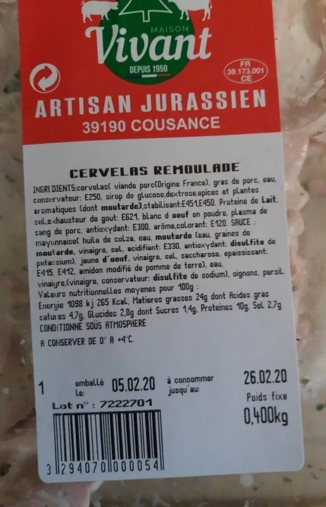 Cervelas remoulade