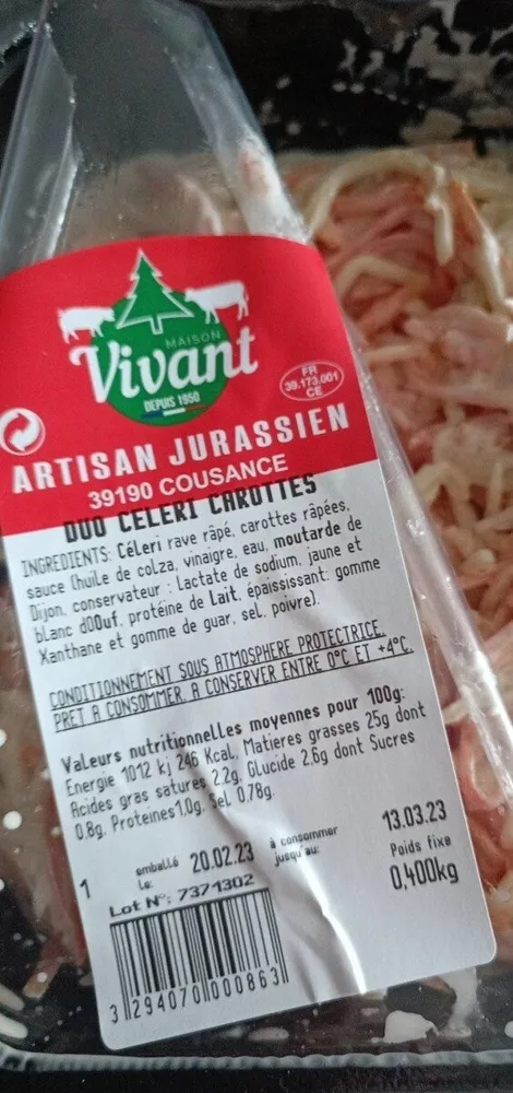 Duo céleri carottes