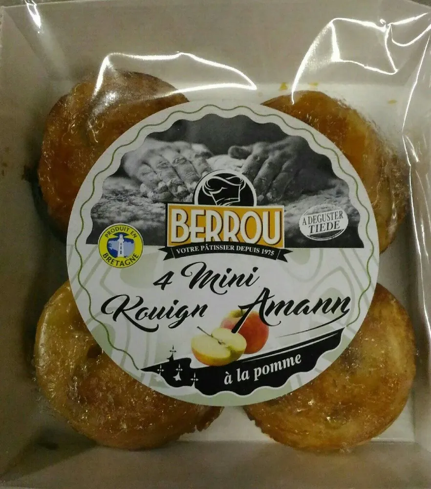 4 Mini Kouign Amann à la pomme