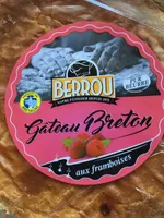 Gâteau Breton aux framboises