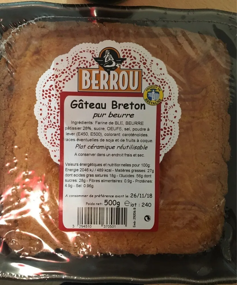 Gâteau Breton Pur Beurre