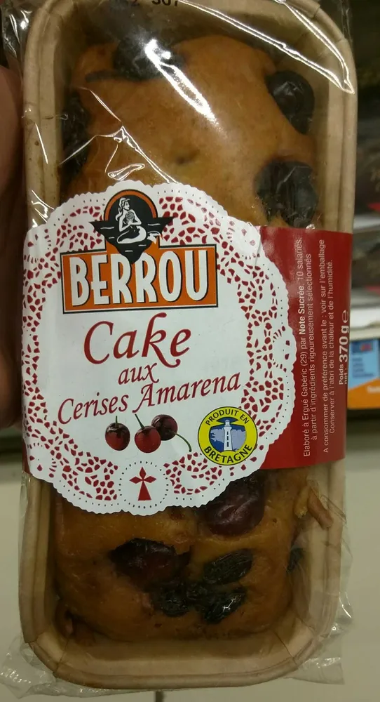 Cake aux Cerises Amarena
