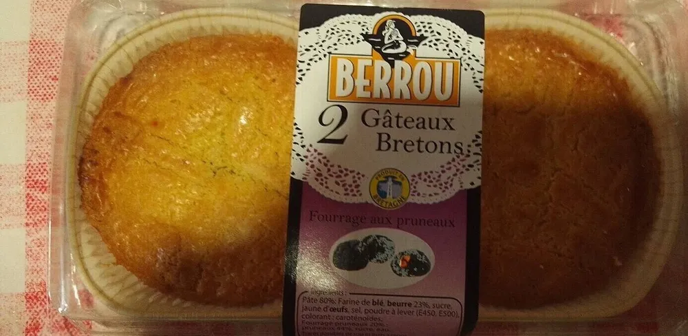 2 gâteaux bretons