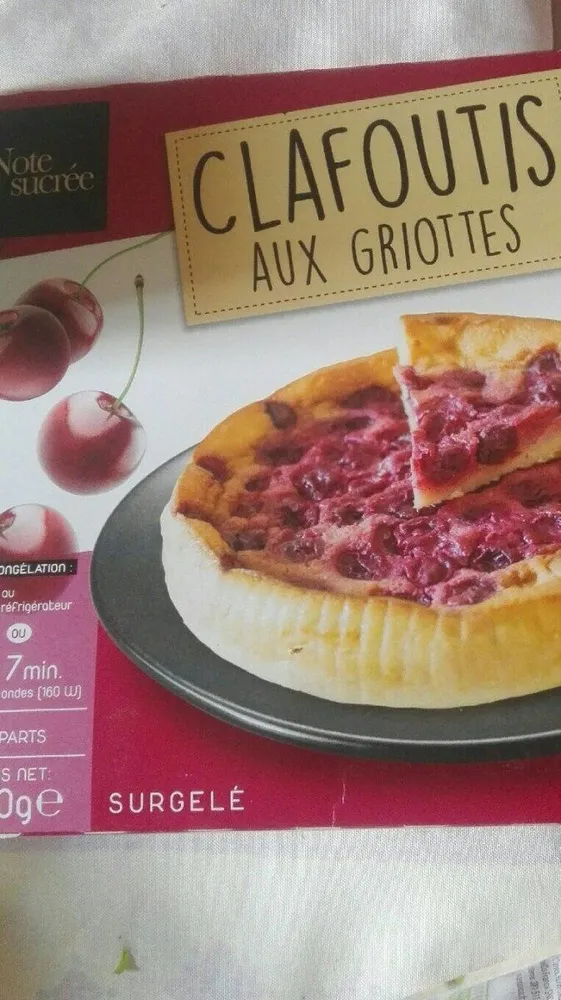 Clafoutis aux griottes